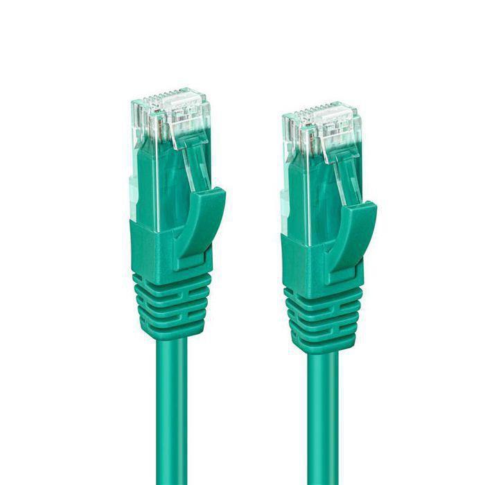 MicroConnect Kabel U/UTP CAT5e 5M Zelen PVC