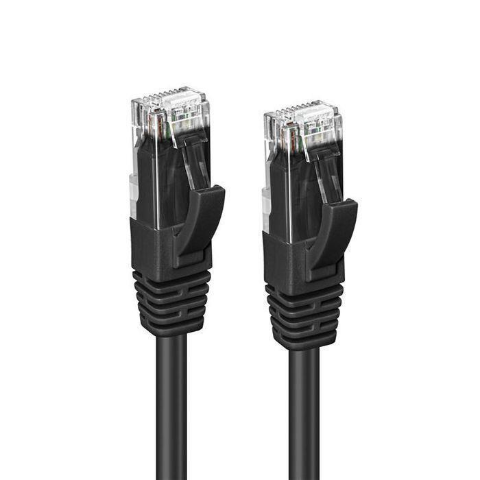MicroConnect Kabel U/UTP CAT5e 10M Črn PVC