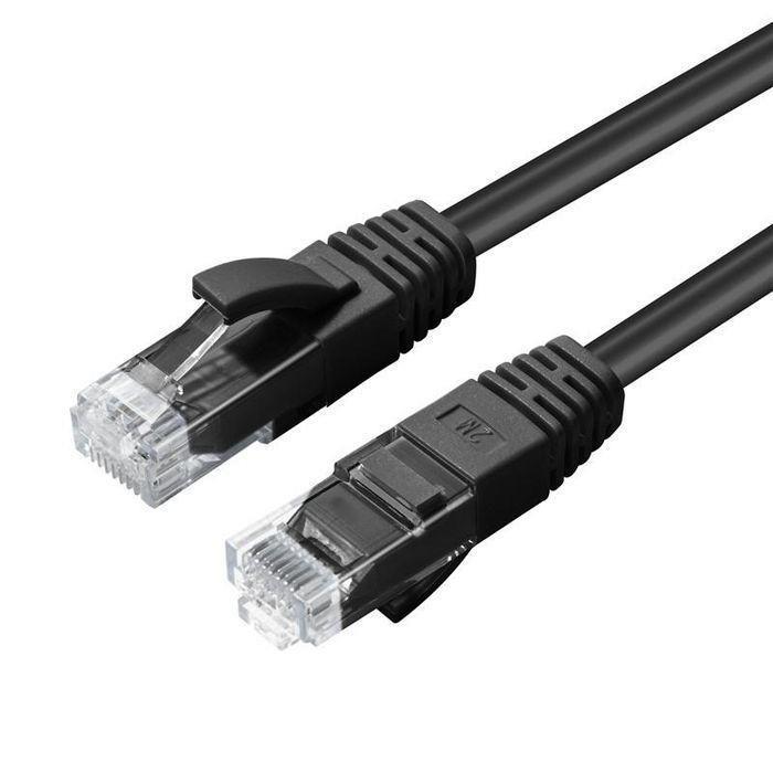 MicroConnect Kabel U/UTP CAT5e 20M Črn PVC