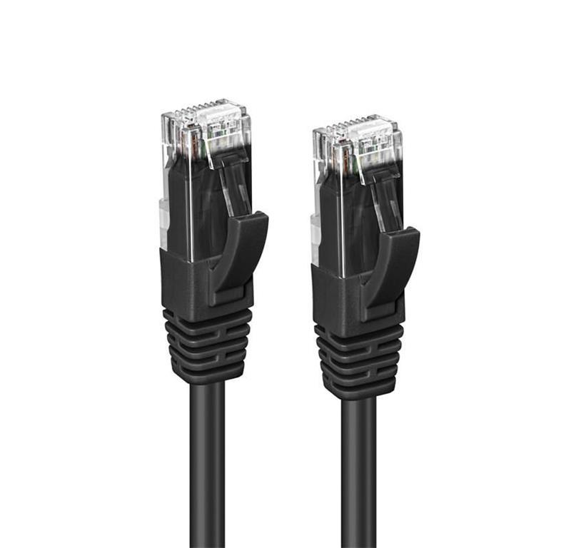 MicroConnect Kabel U/UTP CAT6 3M Črn LSZH