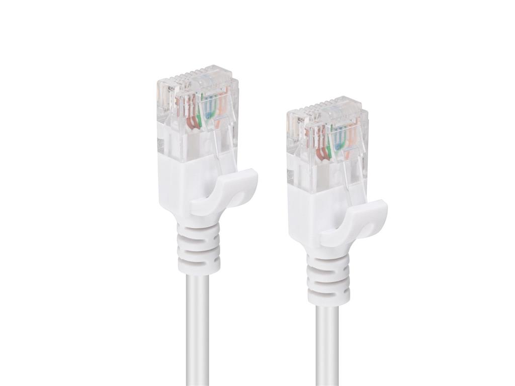 MicroConnect U/UTP CAT6A Slim 5M Bijeli