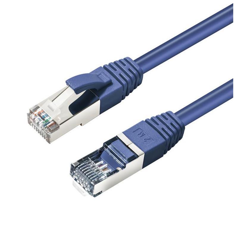 MicroConnect CAT6A S/FTP 5m plavi LSZH