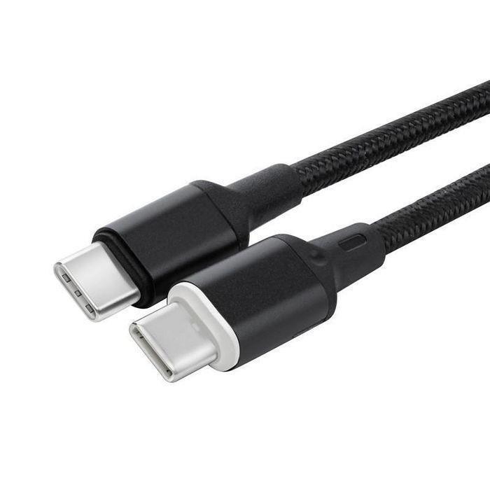 MicroConnect USB-C magnetni kabel, 1m, crni