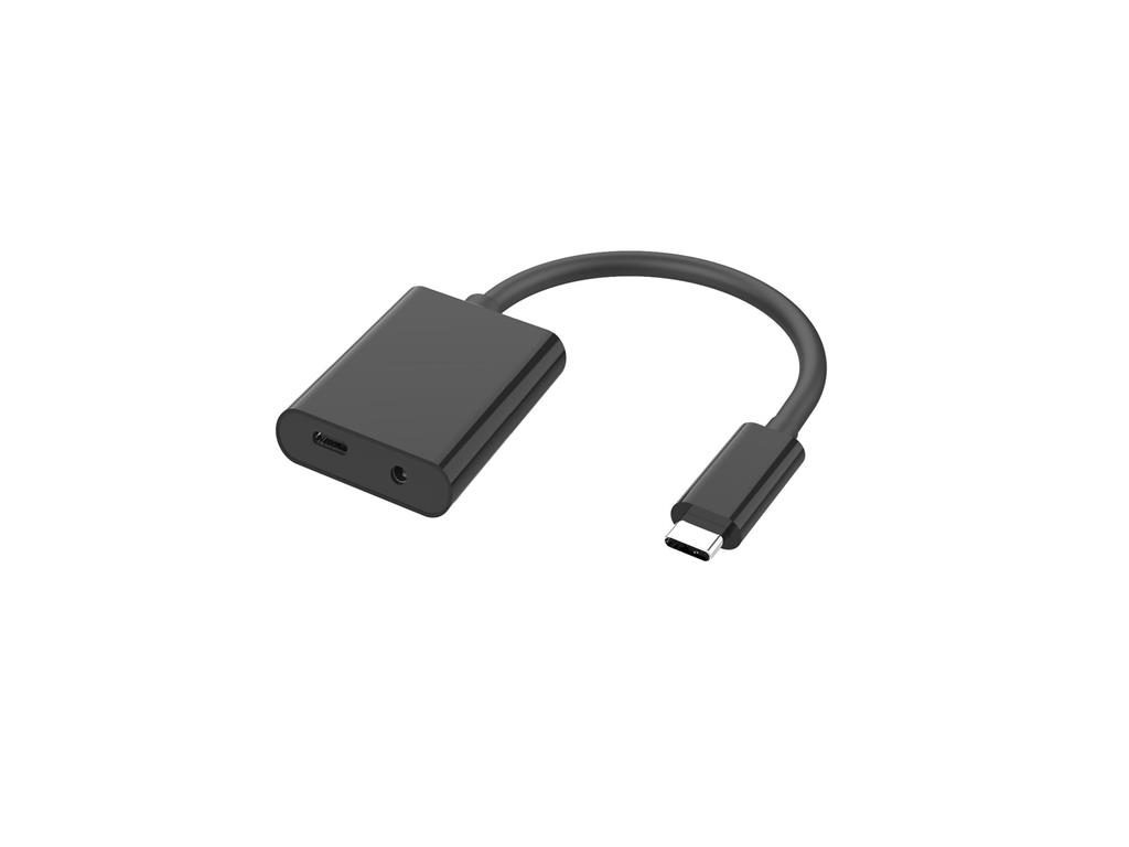 MicroConnect Adapter USB-C na avdio minijack in USB-C