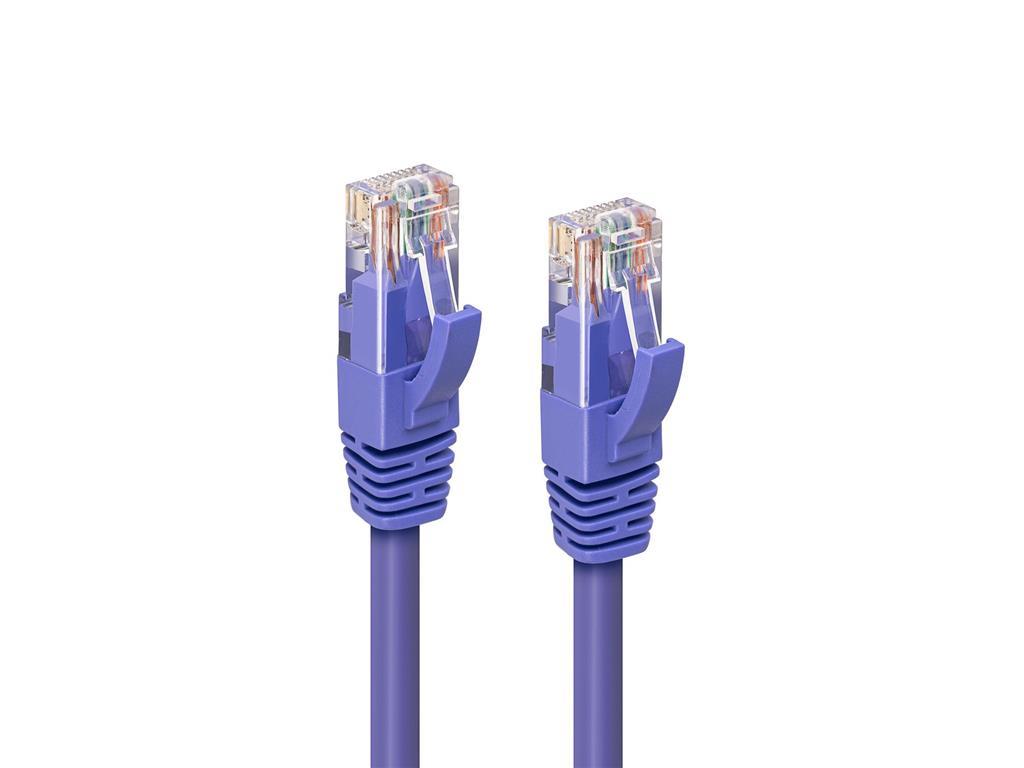 MicroConnect CAT6A UTP kabel 2m ljubičasti LSZH