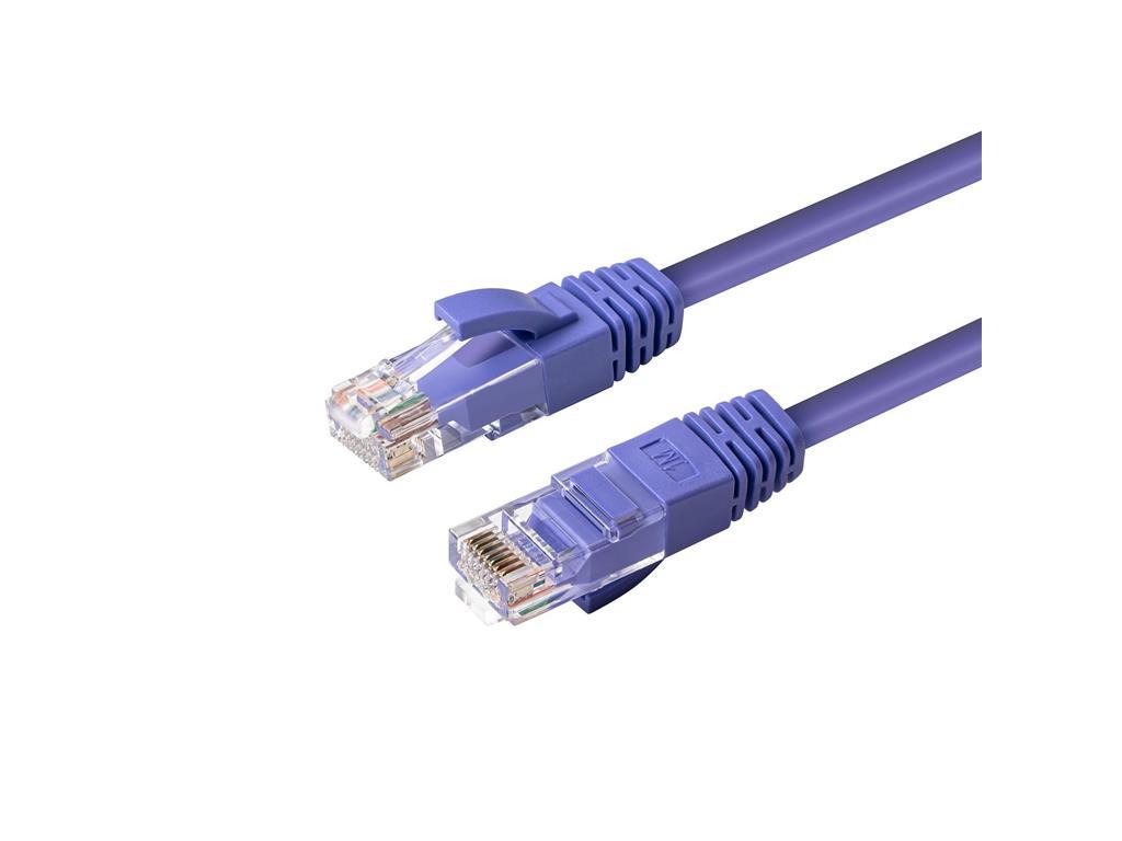 MicroConnect CAT6A UTP 20m ljubičasta LSZH