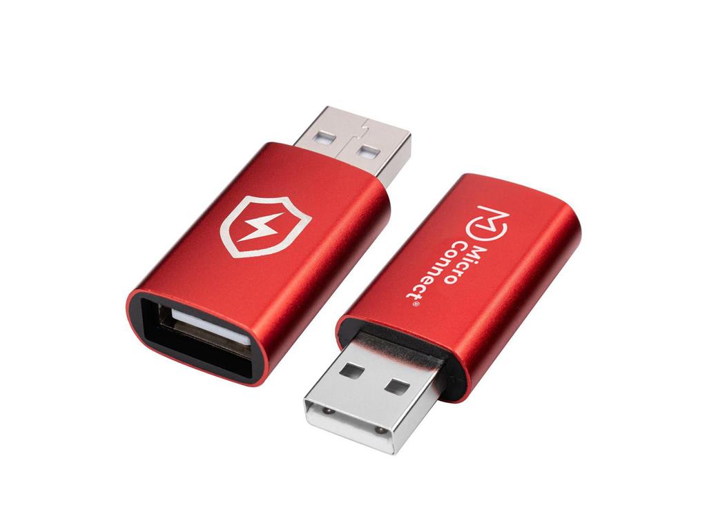 MicroConnect Varno polnjenje adapter USB A-A