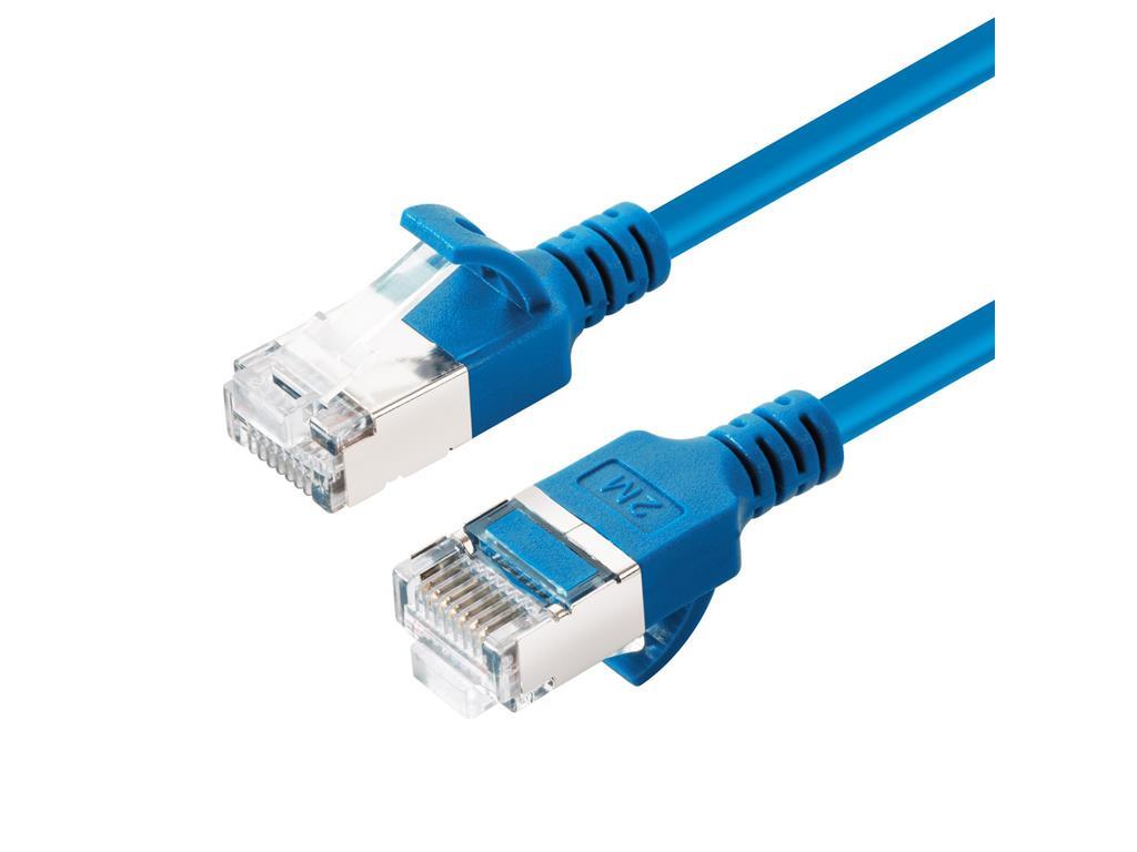 MicroConnect CAT6A U-FTP Slim, LSZH, 0.25m mrežni