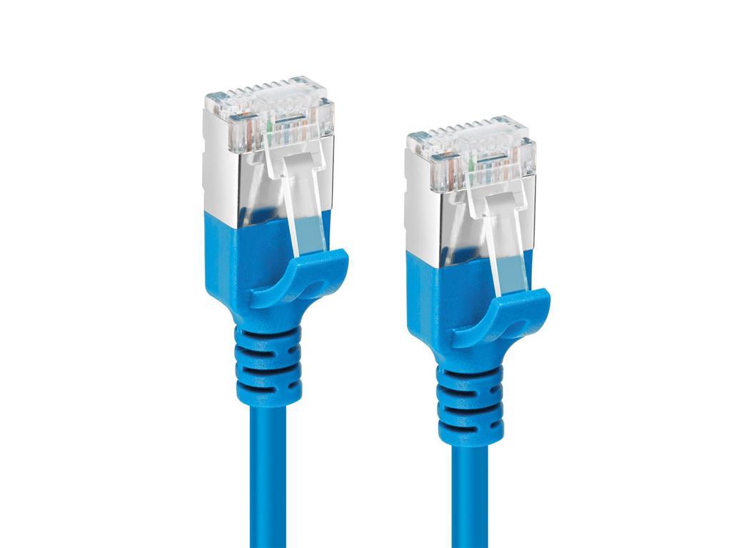 MicroConnect CAT6A U-FTP Slim, LSZH, 0.25m mrežni