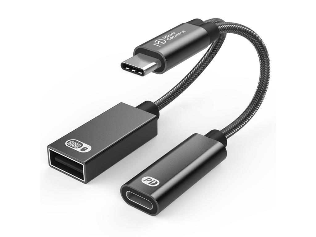 MicroConnect Premium USB-C na USB-C PD i USB-A 2.0