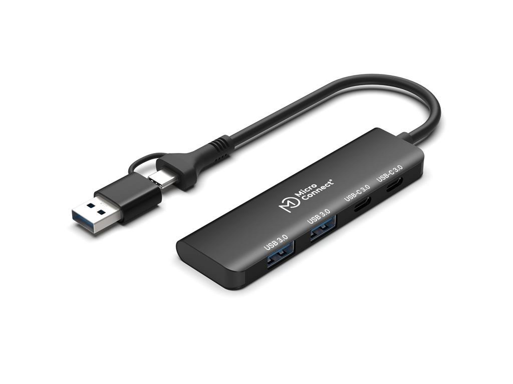 MicroConnect Premium 4-port USB hub