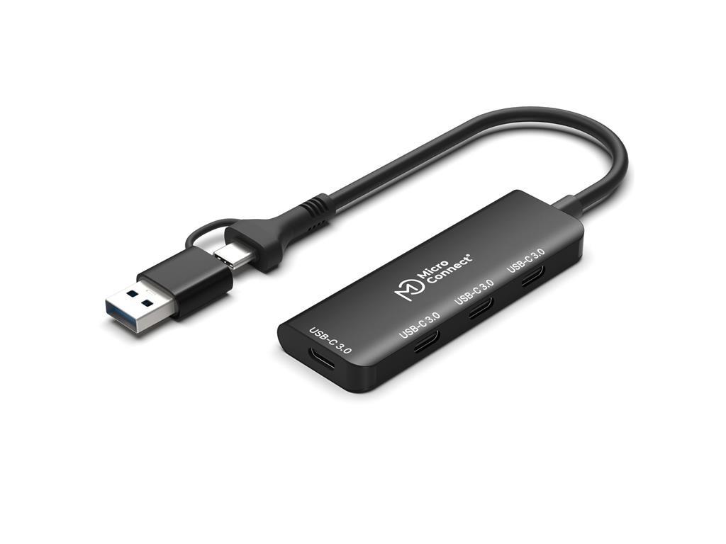 MicroConnect Premium USB-C hub 3.2 Gen 1 4-Port hub