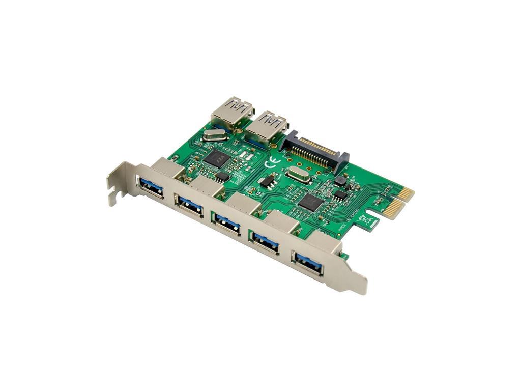 MicroConnect PCIe x1 VL805+VL812 USB3.0
