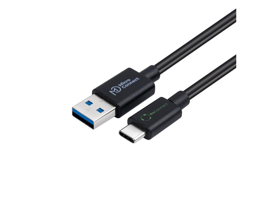 MicroConnect ReConnect USB C-A 3.2 Gen 1 kabel 0.5m