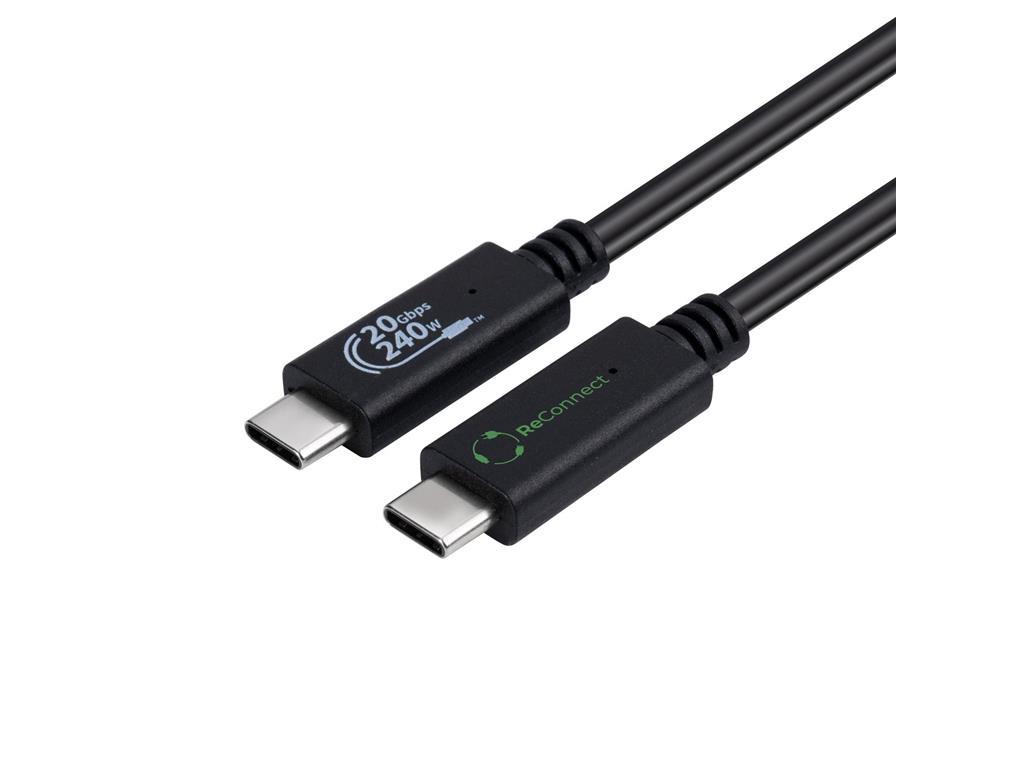 MicroConnect ReConnect USB C-C 3.2 Gen2x2 kabel 1.5m