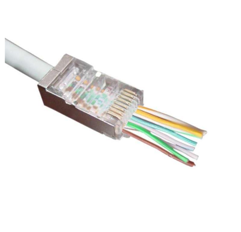 MicroConnect Modularni RJ45 Cat6a FTP konektor 50kos