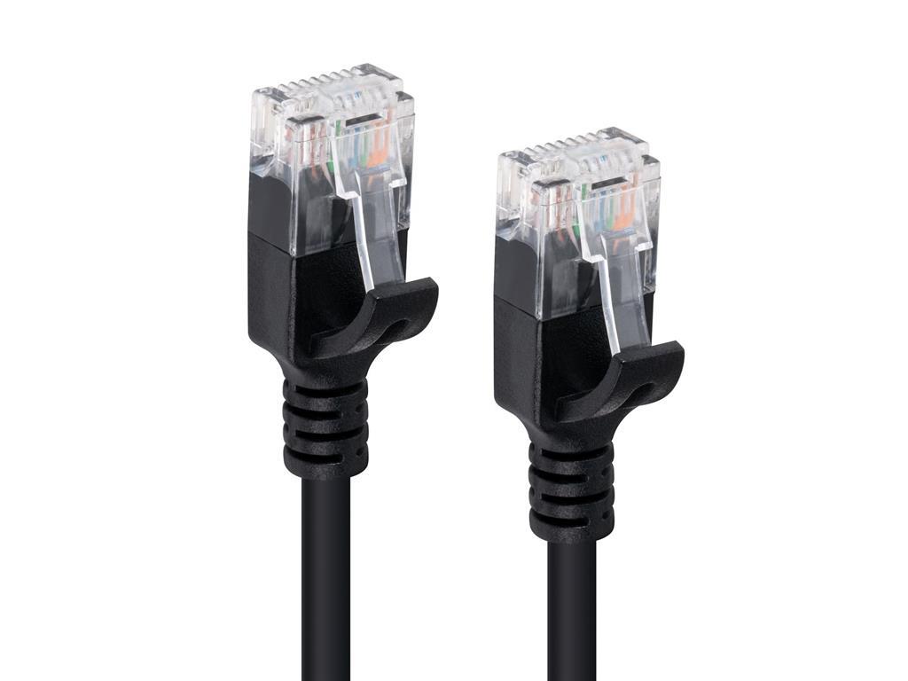 MicroConnect U/UTP CAT6 1.5M Crni Slim