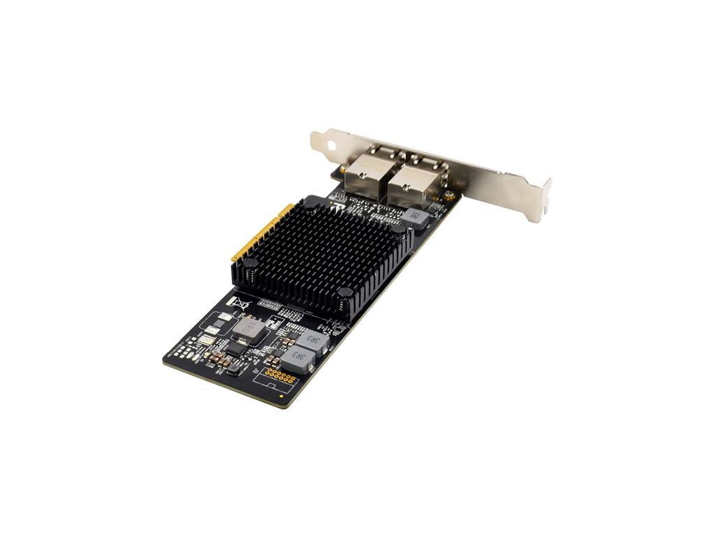 MicroConnect PCIe x8 Dual RJ45 10 GbE X550