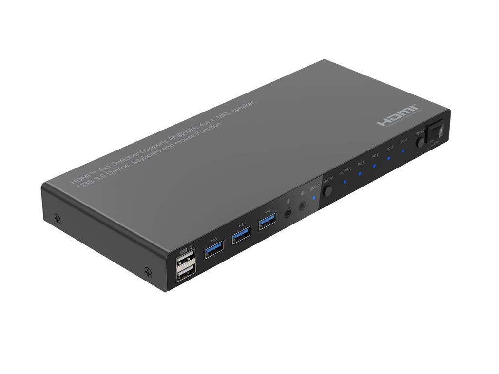 MicroConnect 4K@60Hz HDMI KVM switch
