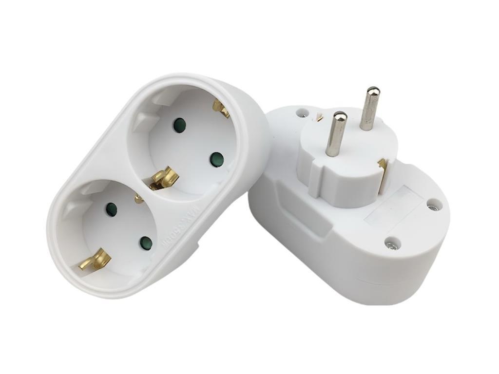 MicroConnect Schuko razdjelnik napajanja, 2-puta