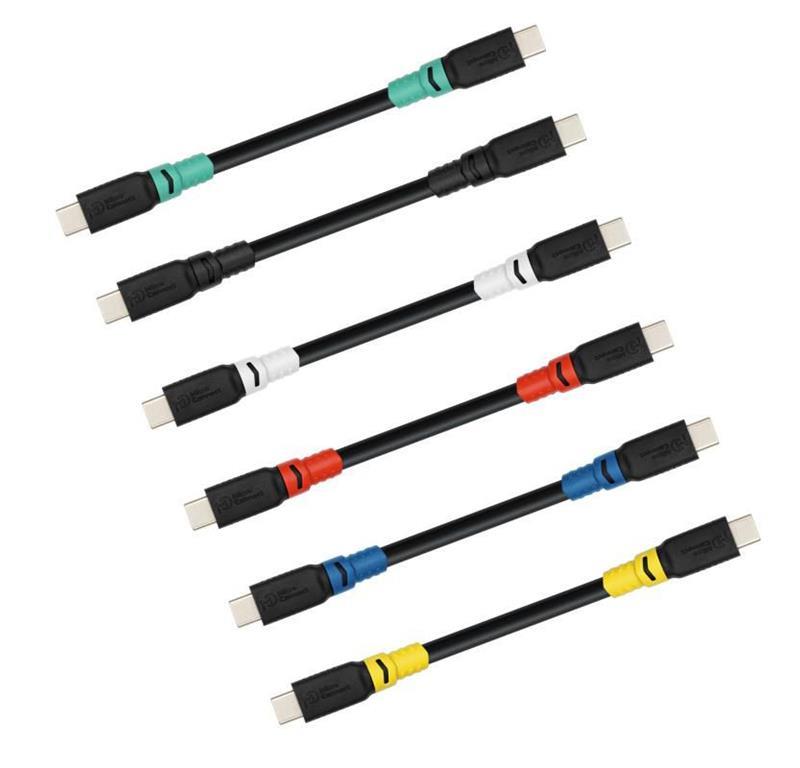 MicroConnect ColorFlex USB C-C kabel 100W 20Gbps