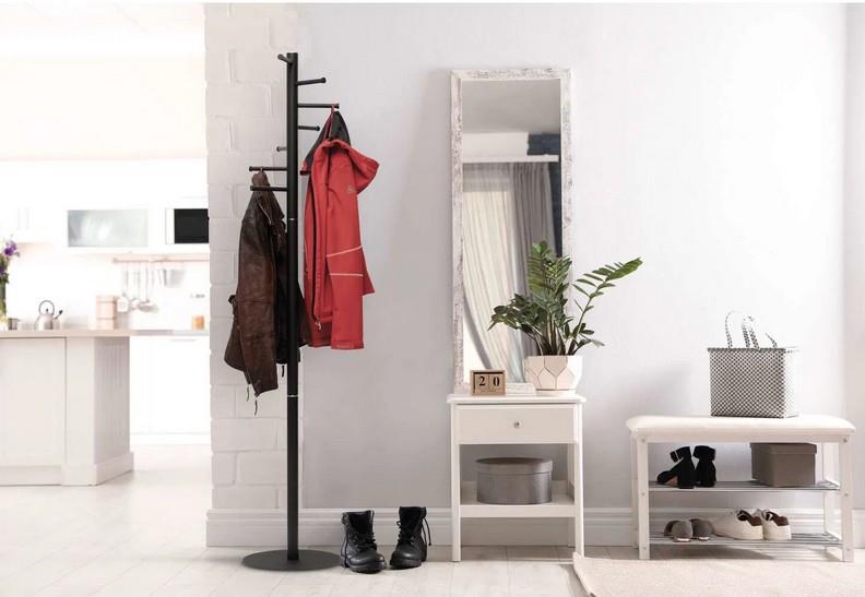 Alco Stojalo za plašče MAULcaurus, črn