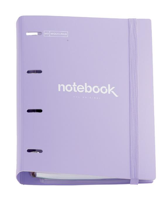 MiquelRius Rinčna mapa z blokom vijolična