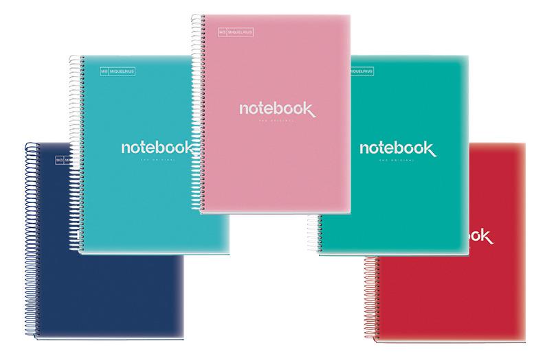 MiquelRius Zvezek A4, karo, 120-listni, 90g, BARVE