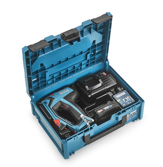 Novus Akumulatorski tapetniški spenjač J-550