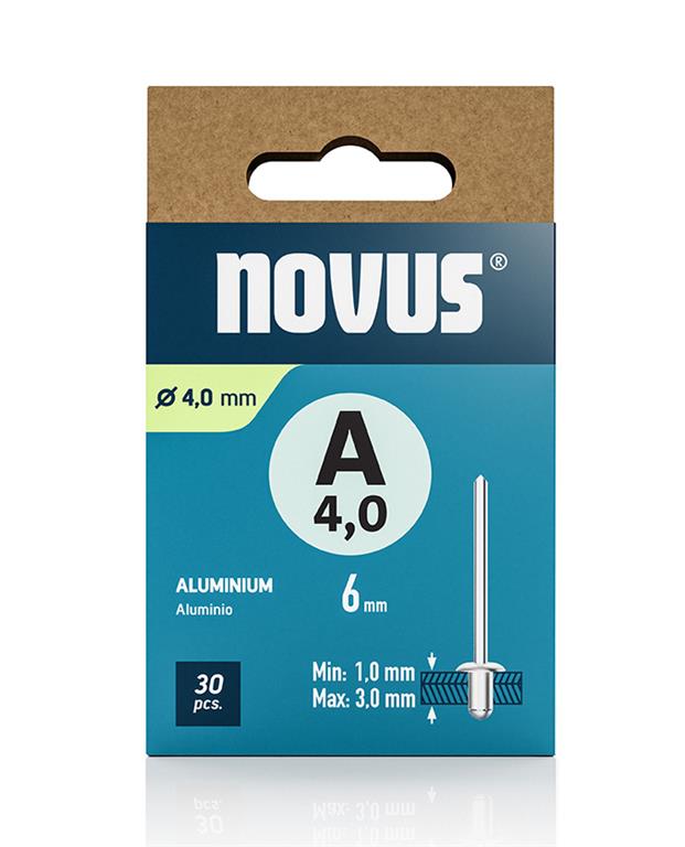 Novus Zakovice tip A 4 X 6, aluminij