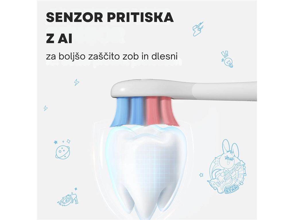 Oclean Električna zobna ščetka Ease Kids