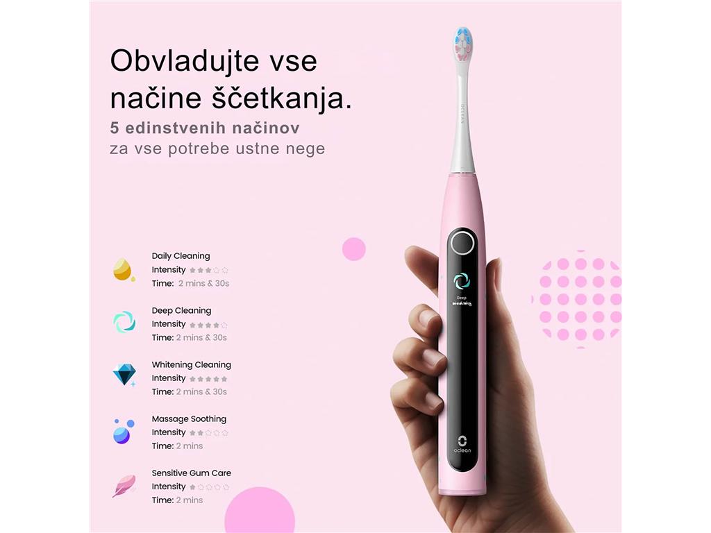 Oclean Električna zobna ščetka X Kids
