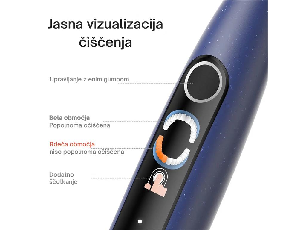 Oclean Električna zobna ščetka X Lite Set - Duo
