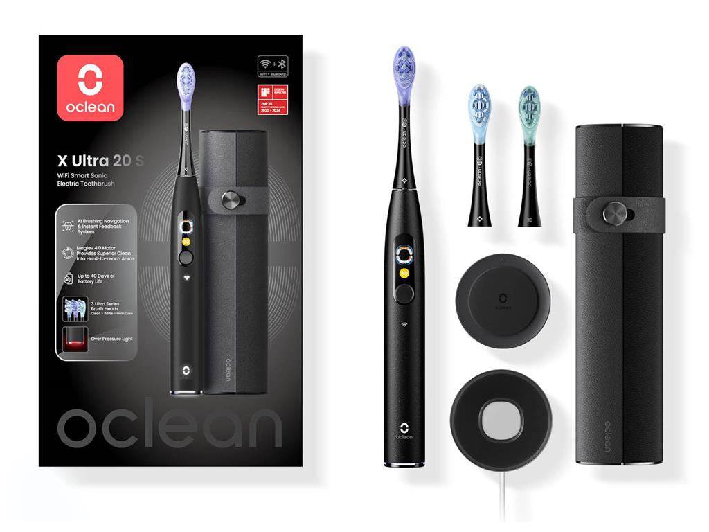 Oclean Električna zobna ščetka X Ultra 20 Set