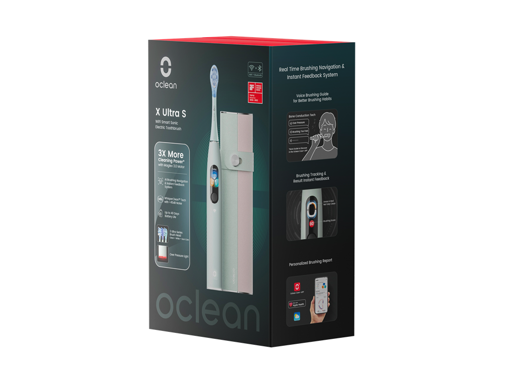 Oclean Električna zobna ščetka X Ultra Set