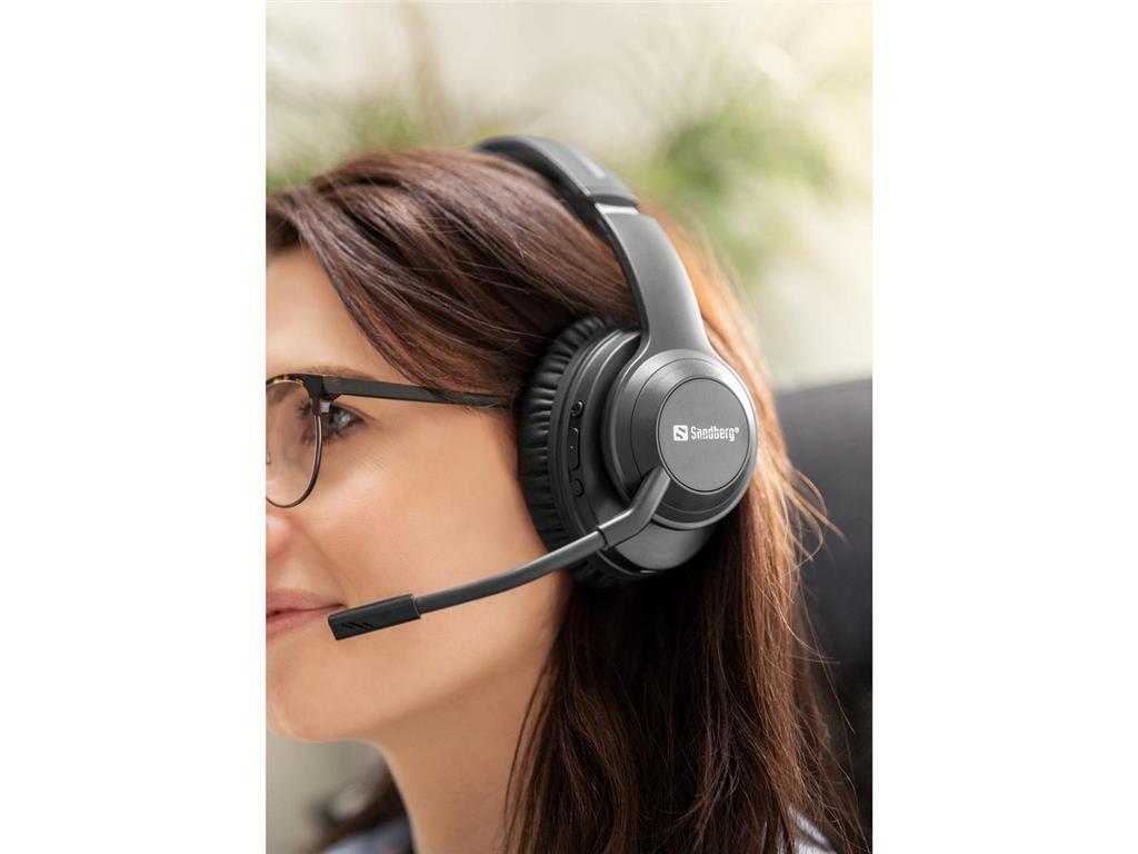 Sandberg Sandberg Wireless Headset ANC+ENC Pro