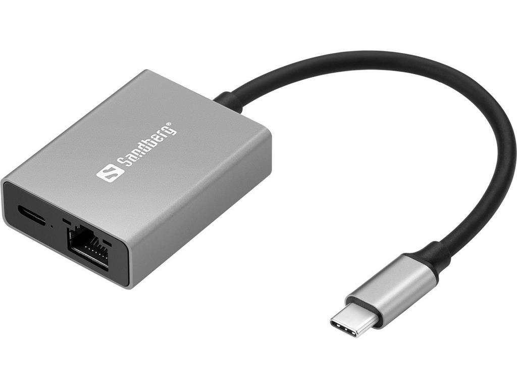 Sandberg USB-C gigabitni adapter PD100W