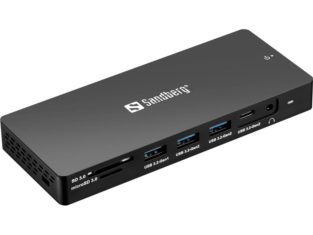 Sandberg USB-C hub razdelilnik Pro, 13-v-1