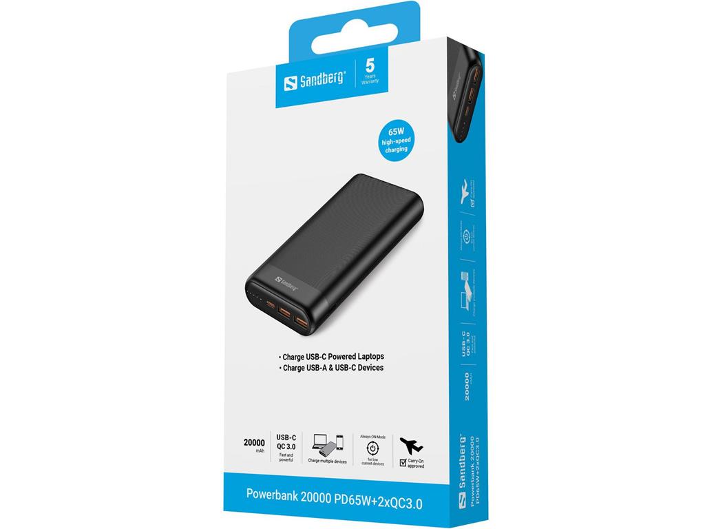 Sandberg Baterija Powerbank 20.000