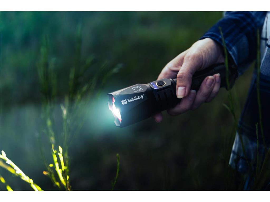 Sandberg Ročna svetilka z baterijo Powerbank 5000