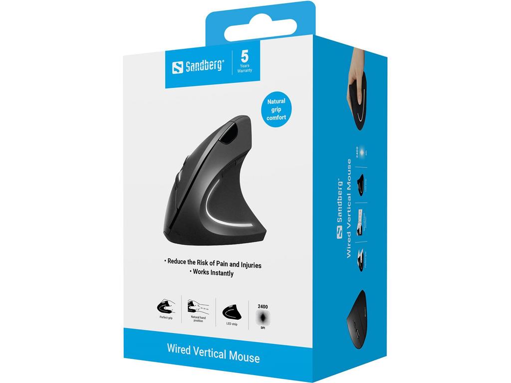 Sandberg Miška vertikalna, žična