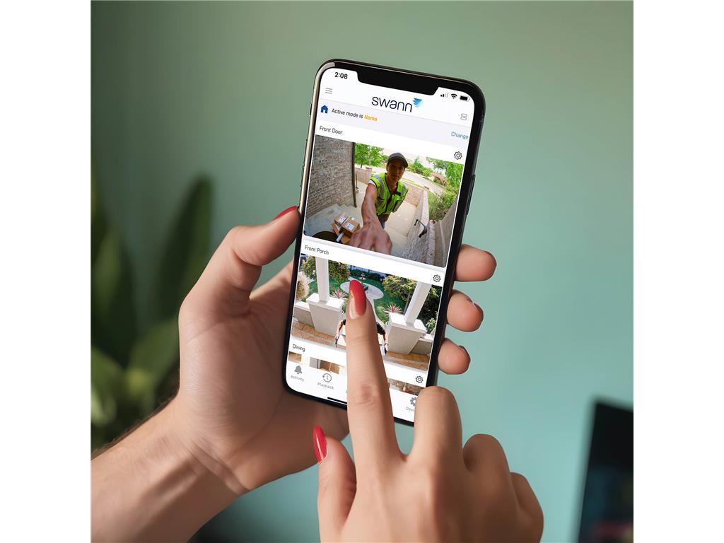 Swann Buddy pametni zvonec 4K, brezžični