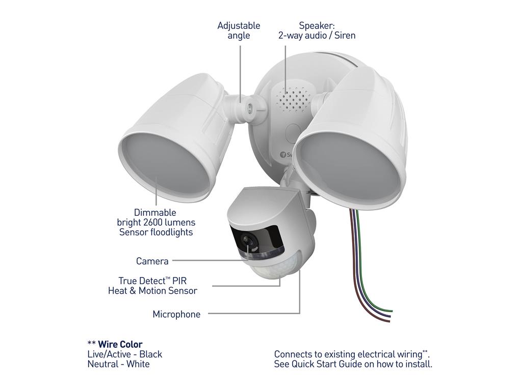 Swann Nadzorna kamera s senzorjem gibanja 4K