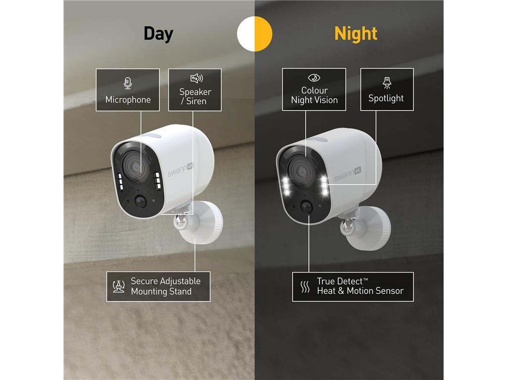Swann Nadzorna kamera Xtreem 4K, Wi-Fi