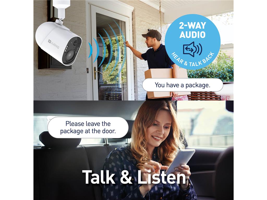 Swann Nadzorna kamera Xtreem 4K, Wi-Fi