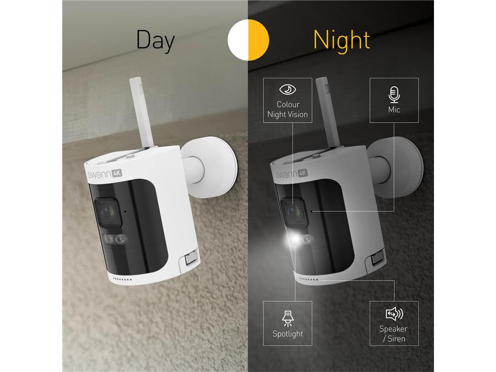 Swann Nadzorna kamera Allsecure 4K, brezžična