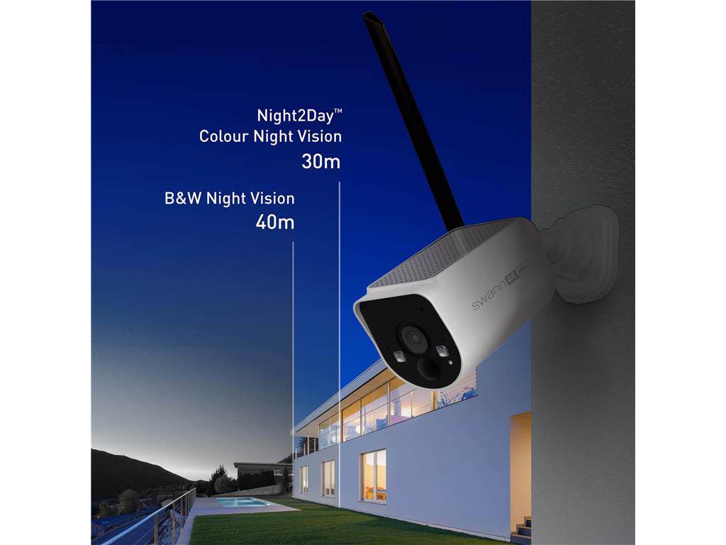 Swann Nadzorna kamera MaxRanger 4K, brezžična