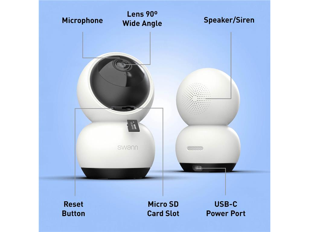 Swann EVO PT unutarnja kamera, bežična