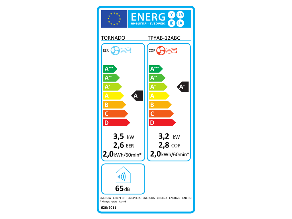 Tornado Prenosna klimatska naprava 12000 BTU