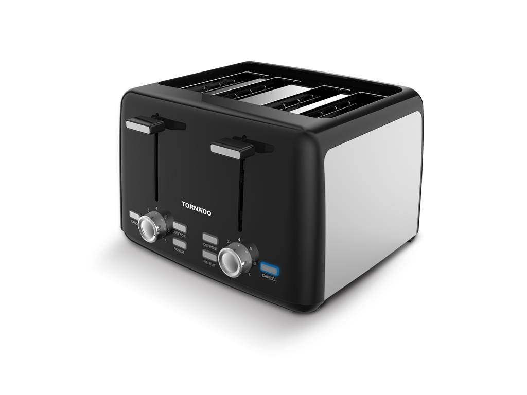 Tornado Ameriški toaster 4 kruhki